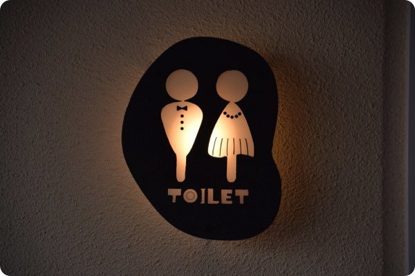 男女兼用のトイレ